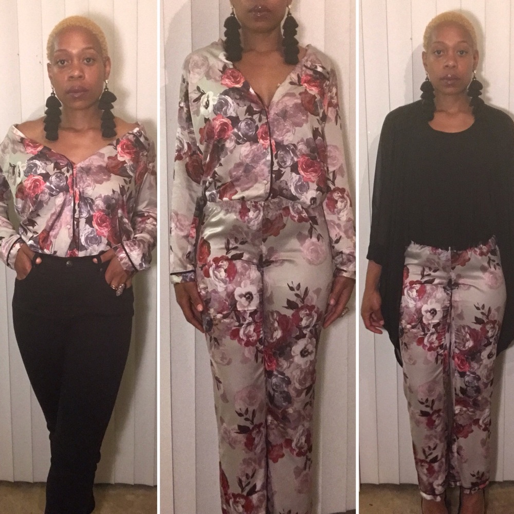 Target Gilligan & O’Malley Rose Print Pajama Set